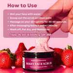 Buy M&U Sugar Rush Berry Foaming Face Scrub 60 gm - Purplle
