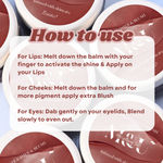 Buy M&U Toasted Lip and Cheek Tint 10 gm - Purplle