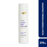 Buy Dove Scalp+Hair Therapy Sulphate Free Density Boost Strengthening Shampoo- Niacinamide&Zinc-peptides 270 ml - Purplle
