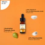 Buy Pilgrim 10% Vitamin C Face Serum For Daily Brightness (10 Ml) - Purplle
