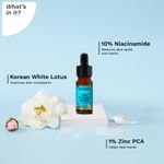 Buy Pilgrim 10% Niacinamide Face Serum For Acne Marks (10 Ml) - Purplle