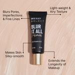 Buy Swiss Beauty Select Blur It All Primer | Minimises Pores and Fine Lines | Infused with Vitamin E and A 25 ml - Purplle