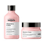 Buy L'Oreal Professionnel Vitamino Color Shampoo + Combo of Serie Expert Vitamino Mask|With Antioxidant Properties (300 ml + 250 gm) - Purplle