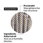 Buy L'Oreal Professionnel Serie Expert Liss Unlimited Shampoo + With Combo of Liss Unlimited Mask|With Pro-Keratin Complex (250 ml +250 gm) - Purplle