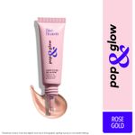 Buy Blue Heaven Pop & Glow Cheek & Eyes Gel Bloom Highlighter, Rose Gold (12 ml) - Purplle
