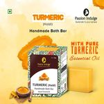 Buy Passion Indulge TURMERIC Handmade Bath Bar Soap - 100GM Each ( PACK OF 3 ) - Purplle