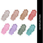 Buy SUGAR Cosmetics Blend The Rules Matte Eyeshadow Palette Powder- 08 Reflection (Galactic Glitter) - Long Lasting, Smudge Proof, Vegan & Cruelty-Free, Multicolour - 10.4 gm - Purplle