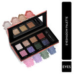 Buy SUGAR Cosmetics Blend The Rules Matte Eyeshadow Palette Powder- 08 Reflection (Galactic Glitter) - Long Lasting, Smudge Proof, Vegan & Cruelty-Free, Multicolour - 10.4 gm - Purplle