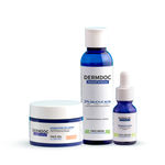 Buy DERMDOC Acne CTM Routine (Combo of 3) | 2% Salicylic Acid Face Wash (120ml) | 2% Salicylic Acid Face Serum (15ml) | Hydrolyzed Collagen Face Gel (50gm) - Purplle