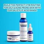 Buy DERMDOC Acne CTM Routine (Combo of 3) | 2% Salicylic Acid Face Wash (120ml) | 2% Salicylic Acid Face Serum (15ml) | Hydrolyzed Collagen Face Gel (50gm) - Purplle