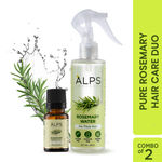 Buy Alps Goodness Rosemary Haircare Power Duo with Rosemary Water (200 ml) & Rosemary Essential Oil (10 ml) | For Thick-Long Hair | Hair Growth Experts - Purplle