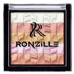 Buy Ronzille Shimmer Baked Blusher and Brick Highlighter - 03 - Purplle