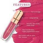 Buy METABU Super Stay Matte Liquid Lipstick 01 Flamingo - 4.25 ml - Purplle