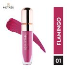 Buy METABU Super Stay Matte Liquid Lipstick 01 Flamingo - 4.25 ml - Purplle