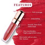 Buy METABU Super Stay Matte Liquid Lipstick 03 Russian Red - 4.25 ml - Purplle