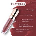 Buy METABU Super Stay Matte Liquid Lipstick 05 Midnight - 4.25 ml - Purplle