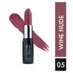 Buy METABU Intense Moisture Satin Matte Lipstick 05 Wine Nude - 4.2 gm - Purplle