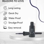 Buy METABU Long Lasting Luxe Eye Liquid Liner Blue - 4 ml - Purplle