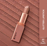 Buy Pilgrim Glitter Lipstick The Khalifa-02 Luxurious 3-D Glitter Formula With Matte Finish (4.2 gm) - Purplle