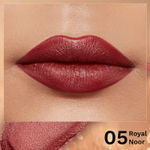 Buy Pilgrim Glitter Lipstick Royal Noor-05 Luxurious 3-D Glitter Formula With Matte Finish (4.2 gm) - Purplle