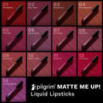 Buy Pilgrim Liquid Lipstick Dark Seduction (3 ml) - Purplle