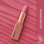 Buy Pilgrim Glitter Lipstick My Habibi-07 Luxurious 3-D Glitter Formula With Matte Finish (4.2 gm) - Purplle
