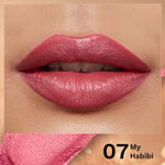 Buy Pilgrim Glitter Lipstick My Habibi-07 Luxurious 3-D Glitter Formula With Matte Finish (4.2 gm) - Purplle