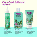 Buy PLIX - THE PLANT FIX Rosemary Hair Growth Advanced Hair Oil | With Rosemary & Bhringraj Extract l Reduces Hair Fall & Strengthens Hair | All Hair Types l Dermatologically tested | 100 ml - Purplle