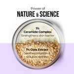 Buy Dr. Sheth's Oat & Ceramide Sunscreen | SPF 50+ PA++++| Oil-Free Sunscreen For Sensitive Skin| Lightweight & No White Cast| Strengthens Skin Barrier|Sun Protection From UVA/B/IR Rays | Men & Women | 50 gm - Purplle