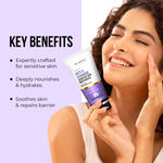Buy Dr. Sheth's Oat & Ceramide Sensitive Skin Moisturizer| Oil-Free|1% Oats Complex & 1% Ceramide Complex|Soothes & Reduces Irritation|Strengthens Skin Barrier| Light Weight, Non-Sticky| Men & Women|100 gm - Purplle