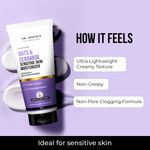 Buy Dr. Sheth's Oat & Ceramide Sensitive Skin Moisturizer| Oil-Free|1% Oats Complex & 1% Ceramide Complex|Soothes & Reduces Irritation|Strengthens Skin Barrier| Light Weight, Non-Sticky| Men & Women|100 gm - Purplle