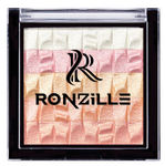 Buy Ronzille Shimmer Baked Blusher and Brick Highlighter - 02 - Purplle