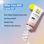 Buy SUNSCOOP CERAMIDES & RICE WATER GEL SUNSCREEN FOR OILY SKIN SPF50+ PA++++ 45 GM - Purplle