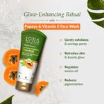Buy Lotus Botanicals Papaya & Vitamin E Insta Glow Exfoliating Face Wash | Brightens Skin | Deep Cleanses & Gently Unclogs Pores | Rich in MINERALS | Suitable for All Skin Types | 7 gm - Purplle