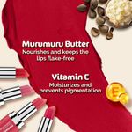 Buy Mamaearth Creamy Matte Long Stay Lipstick with Murumuru Butter and Vitamin E for 8-Hour Long Stay (Flakeproof & Non-Drying | Intense Color Payoff) Rose Nude - 4.2 gm - Purplle