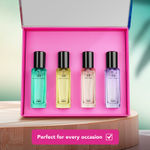 Buy Ajmal AND EDP Gift Set for Women Long Lasting Fragrance (Pack of 4) of 20ml Each - Purplle