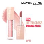 Buy Maybelline New York Lifter Gloss, Tinted Lip Gloss With Hyaluronic Acid, Opal, 5.4 ml - Purplle