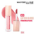 Buy Maybelline New York Lifter Gloss, Tinted Lip Gloss With Hyaluronic Acid, Silk, 5.4 ml - Purplle