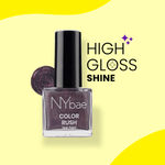 Buy NY Bae Color Rush Nail Paint - Secret Stardust 30 (9 ml) | Chip Resistant | Long Lasting | Quick Dry | Gel Nail Polish - Purplle