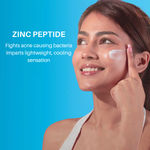 Buy DERMDOC by Purplle Zinc Peptides* Sunscreen Serum SPF 30 (30 ml) | Sunblock | Lightweight Sunscreen | No White Cast | Acne Fighting Sunscreen | Sun Cream for Oily Skin & All Skin Types - Purplle