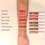 Buy NY Bae Gloss Getter Lip Gloss | Lip & Cheek Tint | Lightweight Glossy Lipstick | Pink Lip Balm | Non-Sticky | Berry Rare 01 (2.8 ml) - Purplle