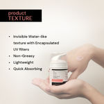 Buy Deconstruct Invisible Water Sunscreen SPF 50 with Encapsulated UV Filter Technology (40 gm) - Purplle