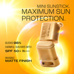 Buy Lakme Sun Expert Invisible SPF 50 PA++++ Mini Sunscreen Stick 8 gm | Tinted and Weighless Formula | Invisible Matte Finish for Easy Reapplication - Purplle