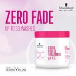 Buy Schwarzkopf Professional Bonacure pH 4.5 Color Freeze Treatment Masque for Colored Hair 450 ml - Purplle