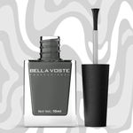 Buy Bella Voste MATTE Nail Polish| Quick Drying Formula| Cruelty Free| Paraben Free & No Harmful Chemicals| Vegan | Lasts for 7 Days & more|Chip Resistant | DEEP MATT Formula with Smooth & Easy Application | Shade no-M01 - 10 ml - Purplle