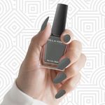 Buy Bella Voste MATTE Nail Polish| Quick Drying Formula| Cruelty Free| Paraben Free & No Harmful Chemicals| Vegan | Lasts for 7 Days & more|Chip Resistant | DEEP MATT Formula with Smooth & Easy Application | Shade no-M01 - 10 ml - Purplle