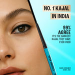 Buy Lakme Eyeconic Kajal Matte Kajal Pencil that lasts 24 Hrs Classic Brown 0.35 gm - Purplle