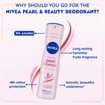 Buy NIVEA Deodorant Pearl & Beauty Women 150 ml - Purplle