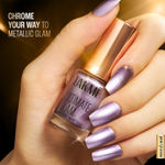 Buy Lakme Ultimate Glam Chrome Nail CH2 6 ml - Purplle