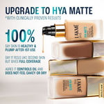 Buy Lakme 9to5 Hya Matte Foundation + Hyaluronic Acid, 5X Hydration, SPF 40, Upto 12 Hrs Matte Finish, Neutral Nude - 25 ml - Purplle
